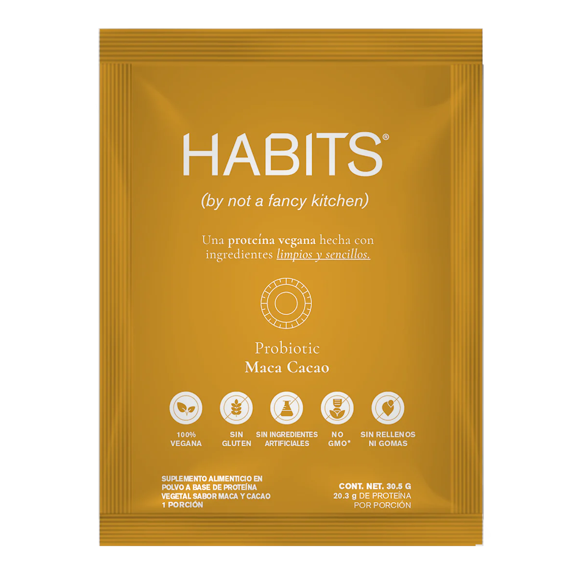 SACHET  INDIVIDUAL VAINILLA HABITS