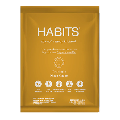 SACHET  INDIVIDUAL VAINILLA HABITS