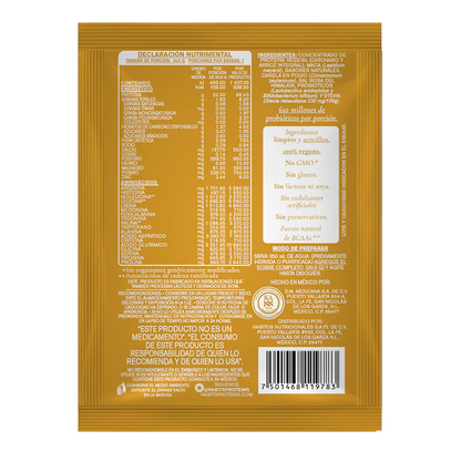SACHET  INDIVIDUAL VAINILLA HABITS
