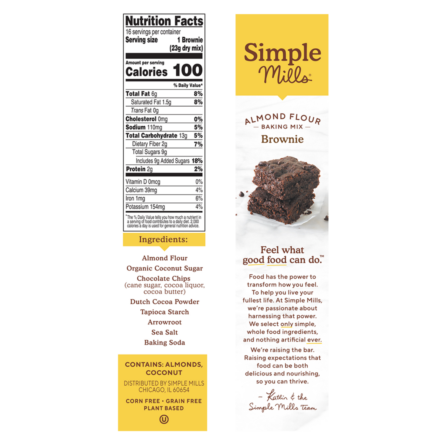 HARINA BROWNIE SIMPLE MILLS