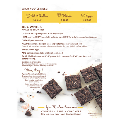 HARINA BROWNIE SIMPLE MILLS