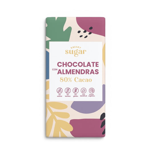 BARRA DE ALMENDRA CON CHOCOLATE 100GR