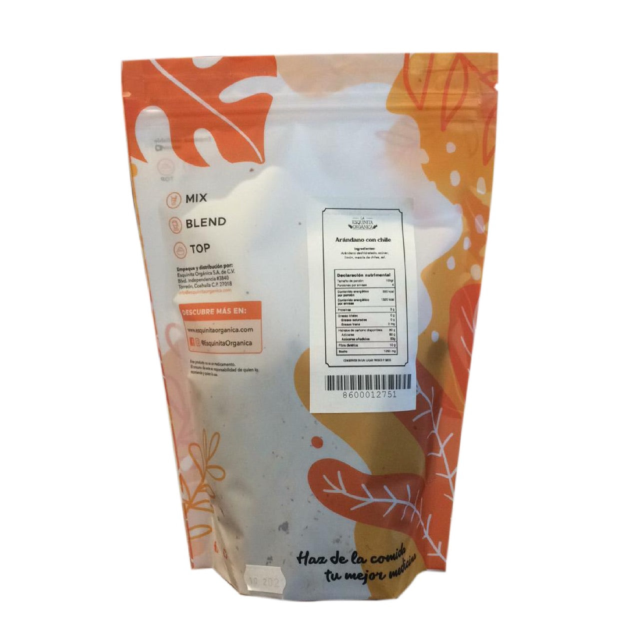 ARANDANO CON CHILE EO 400G